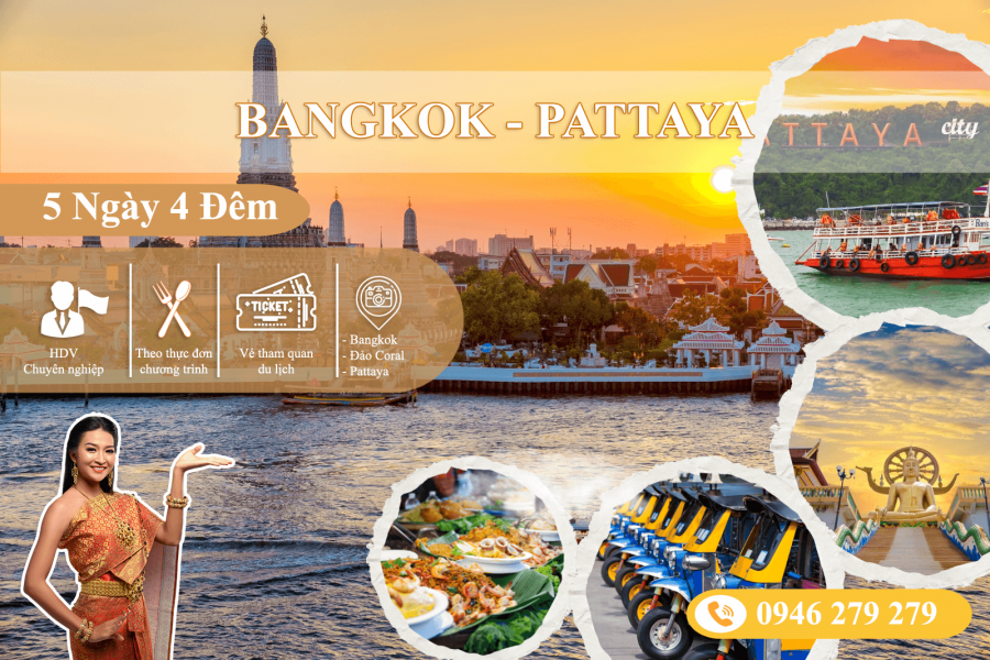 Bangkok - Pattaya 5N4Đ