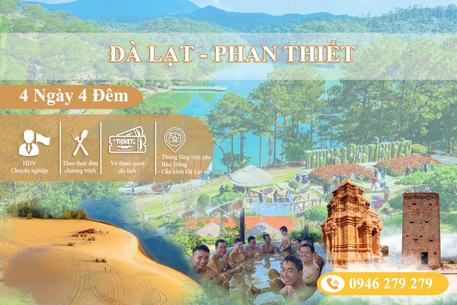Đà Lạt - Phan Thiết 4N4Đ