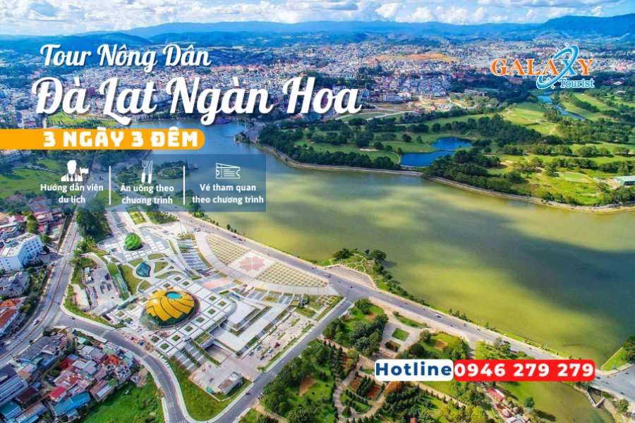 ĐÀ LẠT NGÀN HOA 3N3Đ