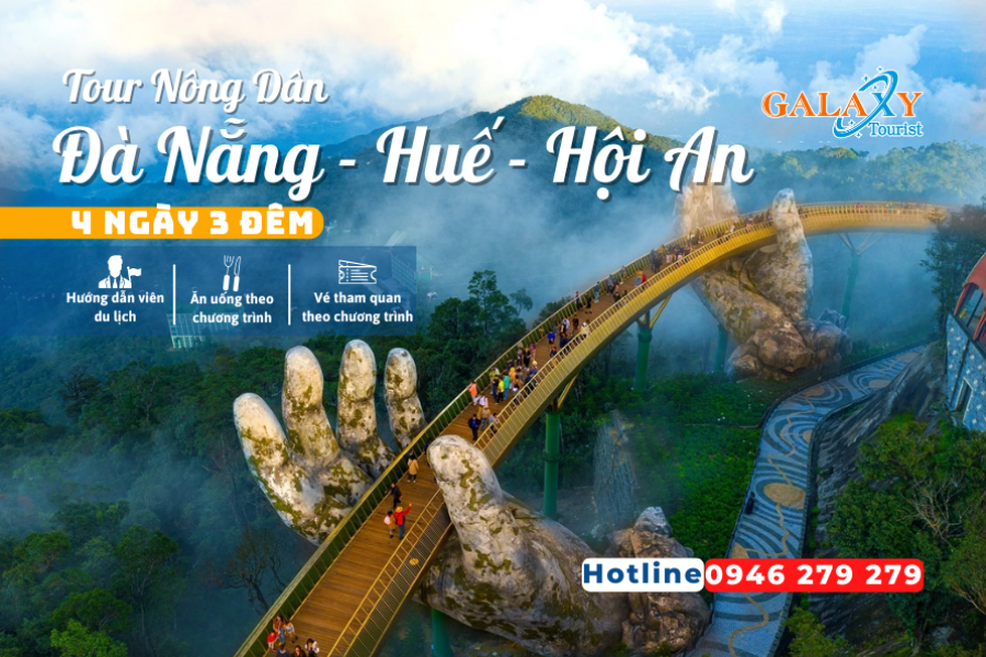 ĐÀ NẴNG - HUẾ - HỘI AN 4N3Đ