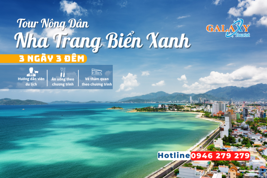 NHA TRANG BIỂN XANH 3N3Đ