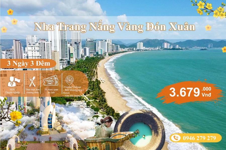 Tour Nha Trang 3N3Đ Tết 2026
