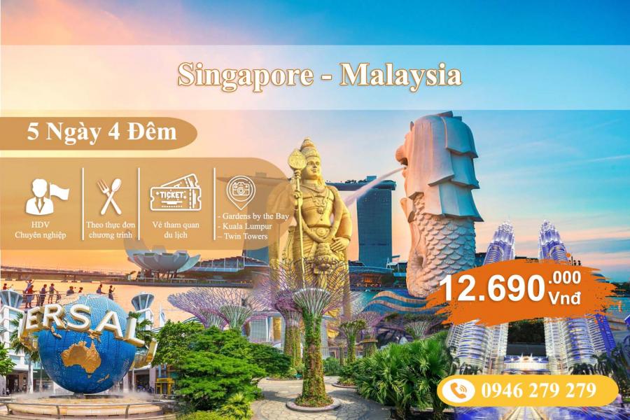 Tour Singapore – Malaysia 5N4Đ