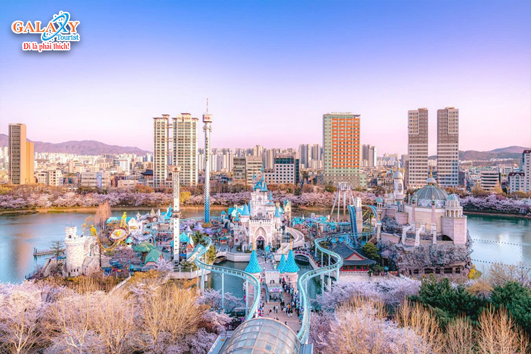 Ngày 4: Seoul - Công viên giải trí -Công Ty TNHH Dịch Vụ Du Lịch Galaxy