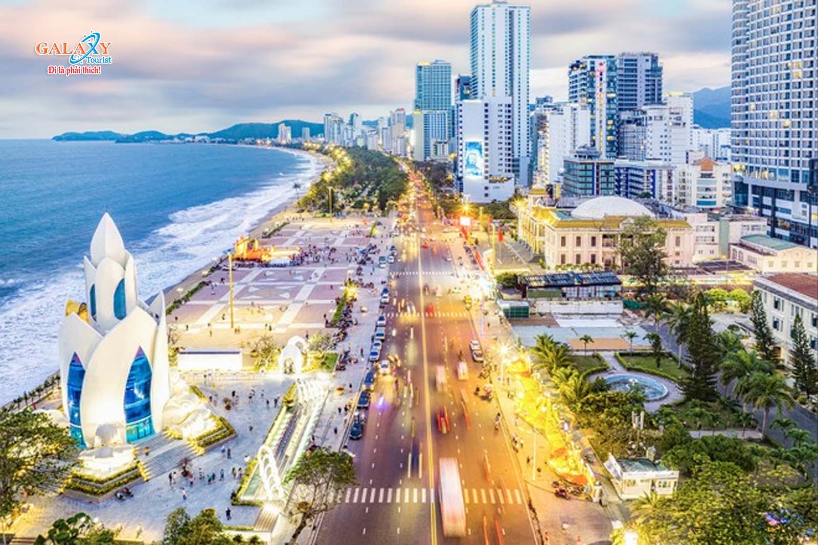 Đêm 01: Cần Thơ - Nha Trang -Công Ty TNHH Dịch Vụ Du Lịch Galaxy